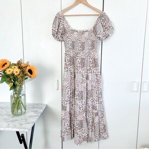 American Eagle Outfitters Smocked Floral Dress ✨ Sz S